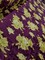 1 Yard Merlot Solar Gold Stretch Crushed Velvet Floral Fabric for Costumes Drapes Fashion 60 Inch Width